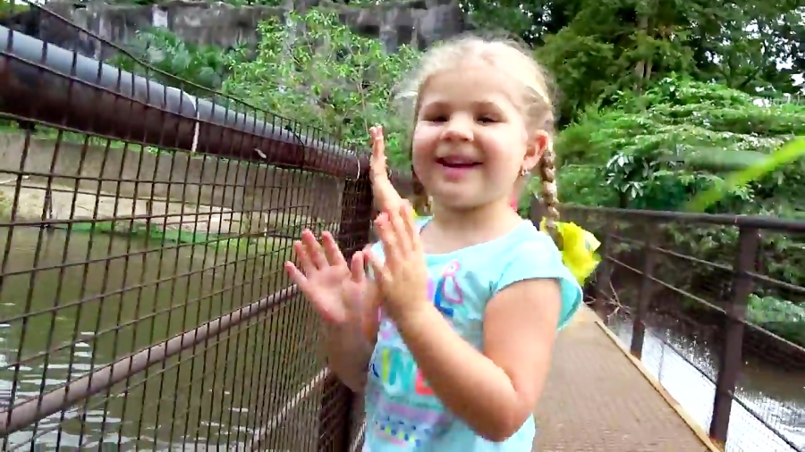 ماجراهای دیانا و روما - دیانا و روما در باغ وحش حیوانات